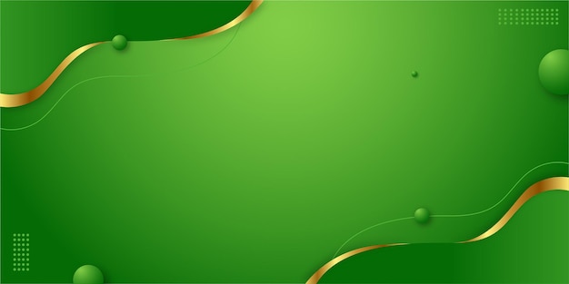 Abstract blank and cool green background for powerpoint template