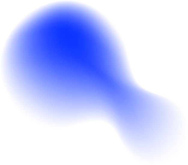 Abstract blauw gradiënt swirl achtergrondontwerp