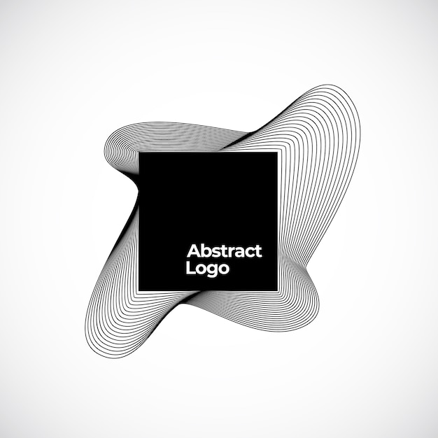 Abstract  blend sign, symbol or logo template.