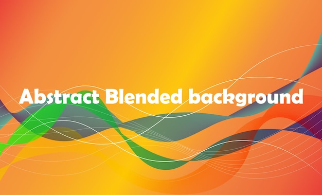 Abstract Blended Background