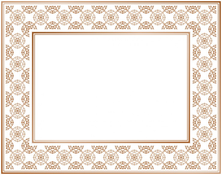 Abstract bloemen decoratief naadloos patroonkader