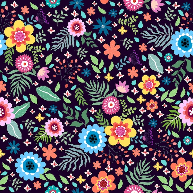 abstract bloemmotief