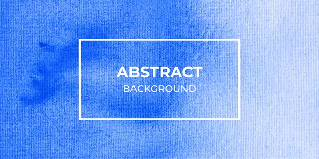 Abstract Blue aquarel web banner achtergrond