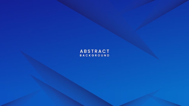 Abstract Blue Background Design Template