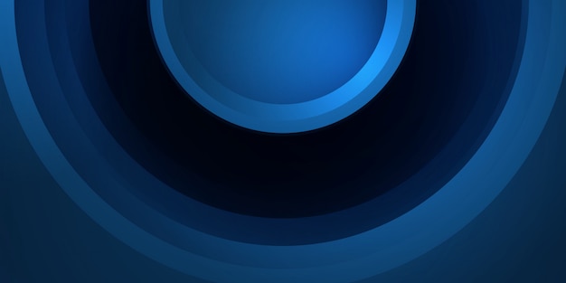 Abstract blue background HUD tech.