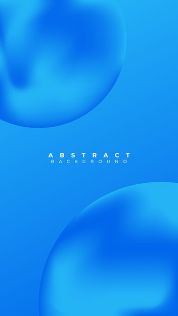 抽象的な青色の背景液体の青色の背景デザイン流体グラデーション形状組成未来的なデザイン ポスター Eps10 ベクトル