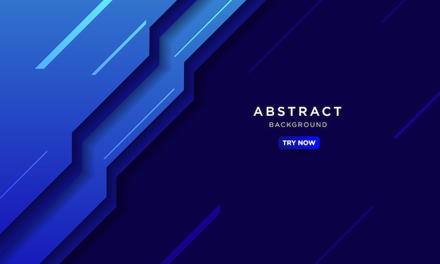 Vector abstract blue background, modern technology concept