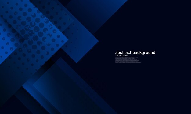 Vector abstract blue background poster with dynamic. technology network vector illustration.