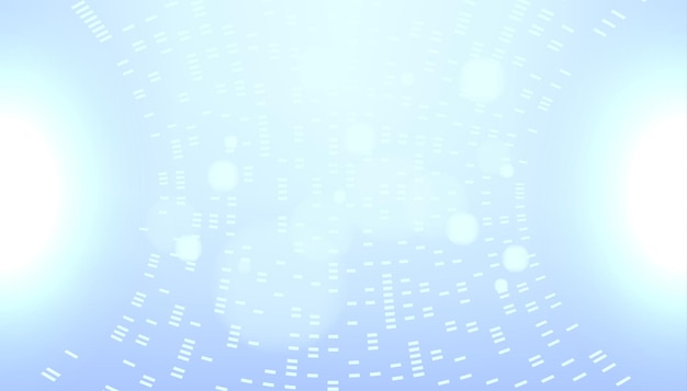 Вектор Абстрактный синий фон плакат с динамическими волнами современный фон будущего технология scifi hi tech concept