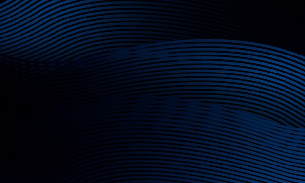 Abstract blue background  with dynamic lines