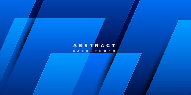 Abstract blue background with modern style and gradient vibrant color