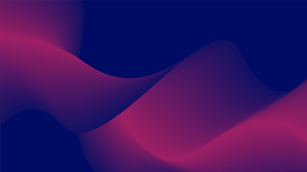 абстрактный синий фон с волнами, абстрактные обои, абстрактные линии, волновая линия, фиолетовая волна,