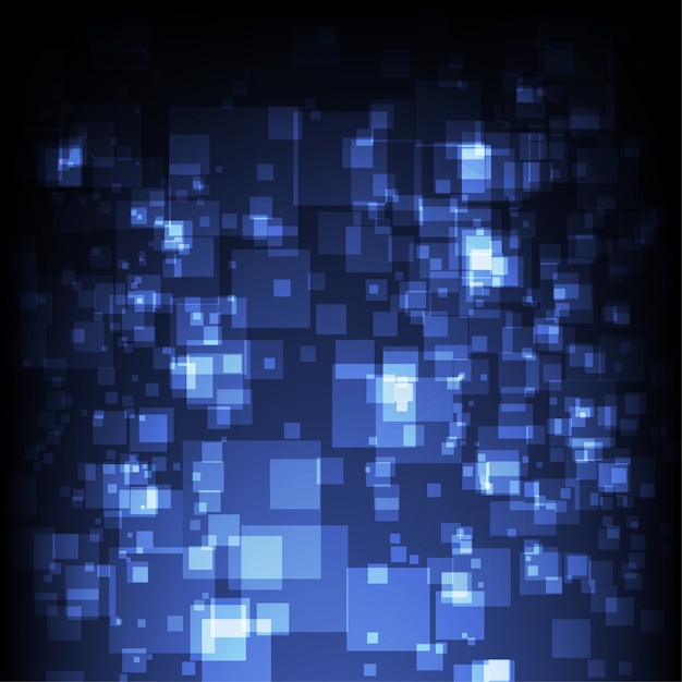 Vector abstract blue background