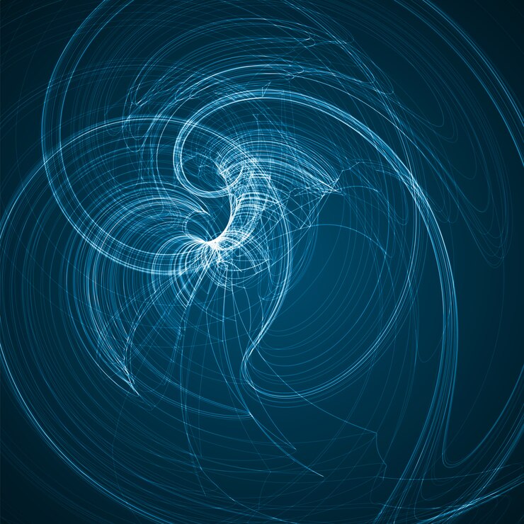 Vector abstract blue background
