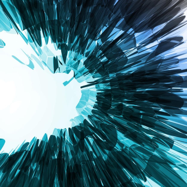 Vector abstract blue background