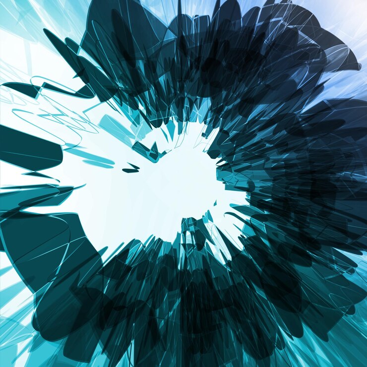 Vector abstract blue background