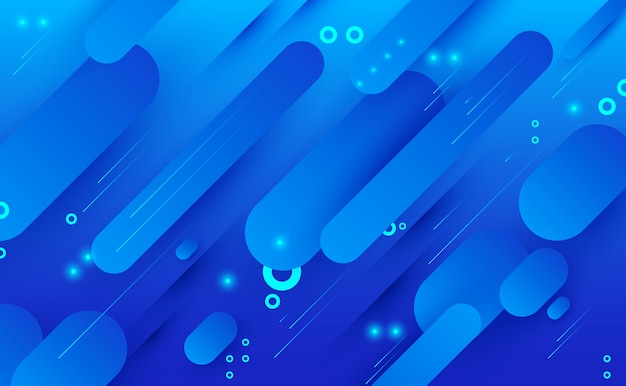 Vector abstract blue background