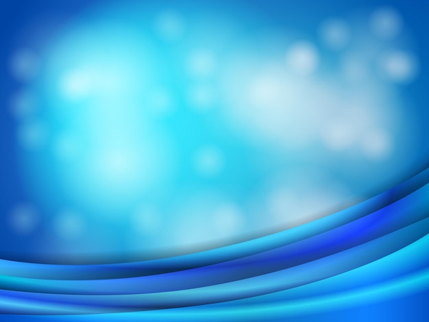 Vector abstract blue background