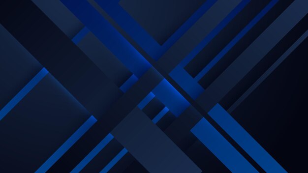 Vector abstract blue and black background