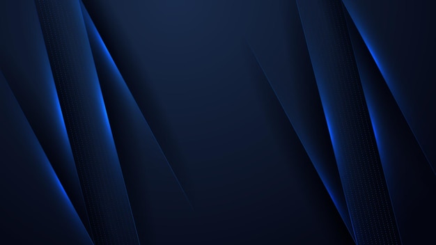 Vector abstract blue and black background