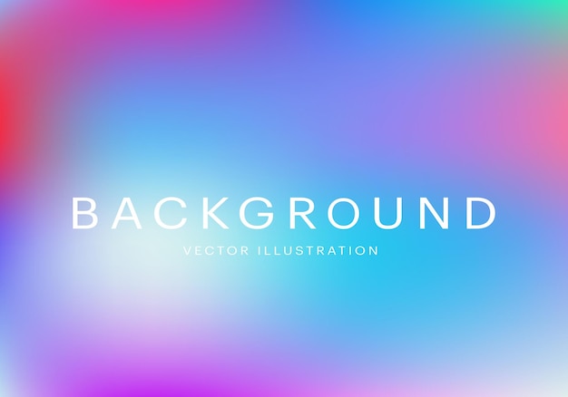 Abstract blue blurred gradient mesh background graphic color backdrop modern banner vector