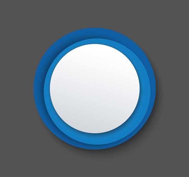 Abstract blue circle background