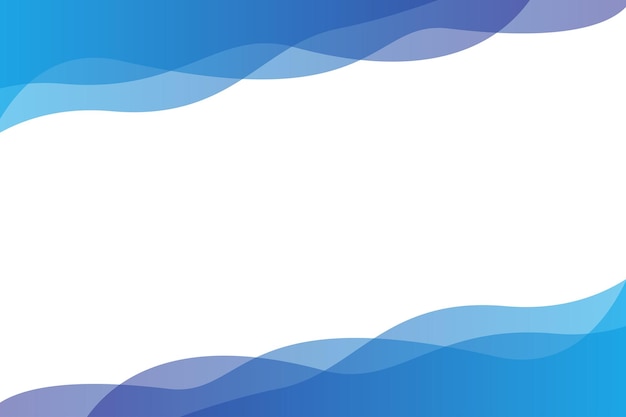 Abstract blue curve line gradient background