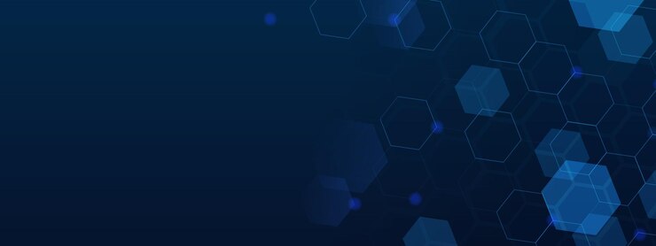 Vector abstract blue dark technology particles lines mesh background with gradient
