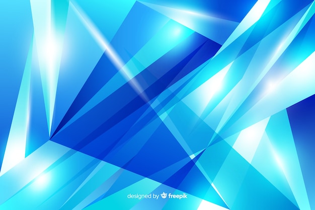 Abstract blue diamond shapes background