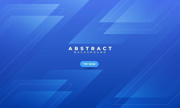 Abstract blue geometric background smooth color gradation dynamic and sport banner concept