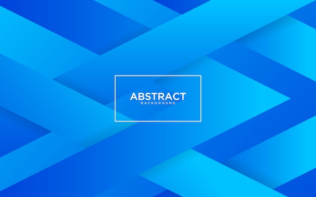 Abstract Blue Geometric Background