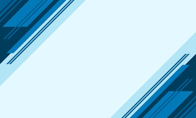 抽象的な青い幾何学模様の背景ベクトルイラスト