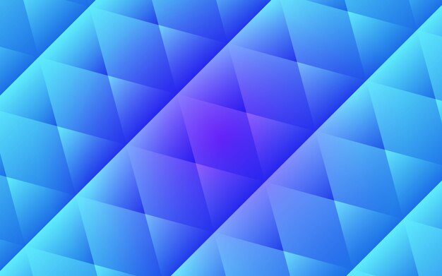 Fondo blu astratto di forme geometriche