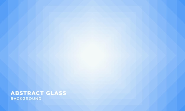 Abstract blue glass background