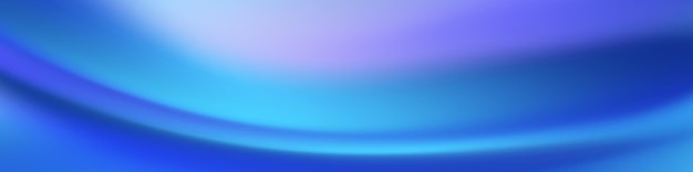 추상적인 파란색 그라디언트 배경 부드러운 곡선 부드러운 색조 디지털 아트