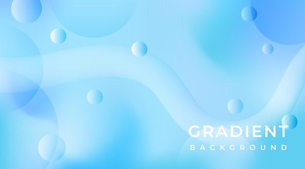 Abstract blue gradient mesh background