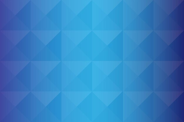 Abstract blue gradient polygon template background triangle pattern design with crystal shape