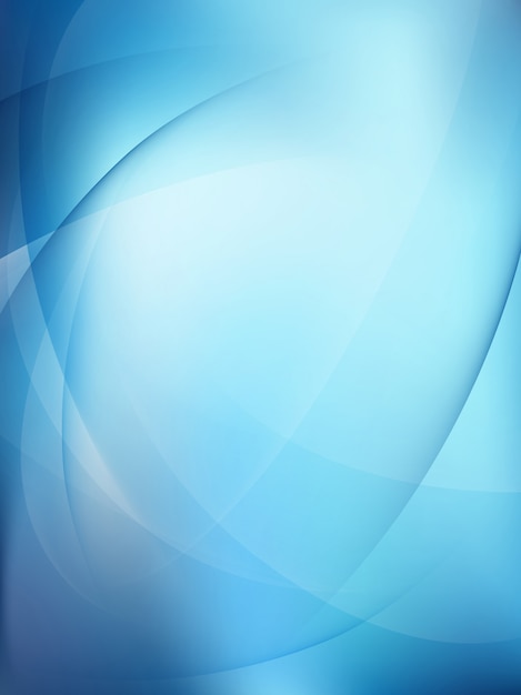 Vector abstract blue light background.