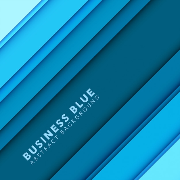 Abstract blue lines business background