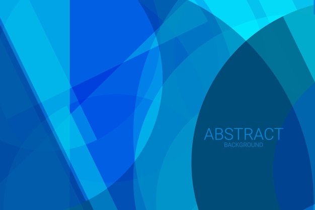Abstract Blue Modern Background. Geometric Banner. Wallpaper. Vector Illustraiton