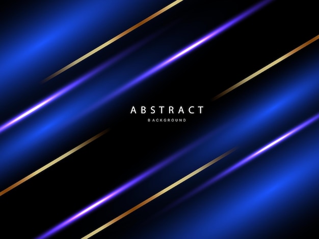 Abstract blue modern decorative stylish background vector