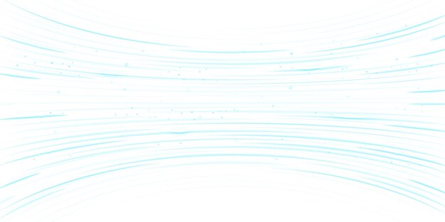 Вектор Абстрактные синие неоновые световые линии фона с блестящим эффектом векторного синего цифрового линейного пространства