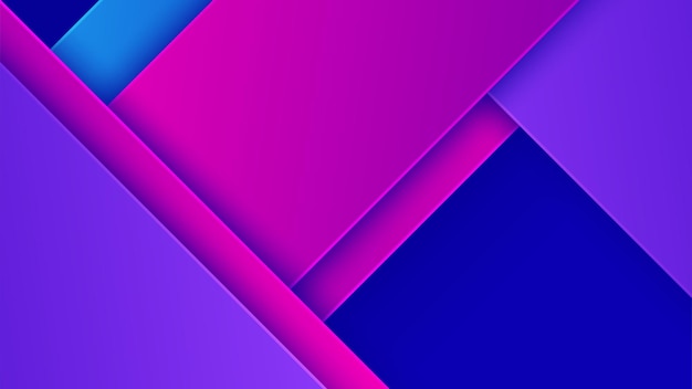 Vector abstract blue and pink gradient background with geometric dynamic shapes and sport speed motion element design for technology background hitech sport