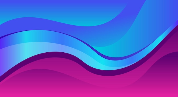 Abstract blue and pink gradient background