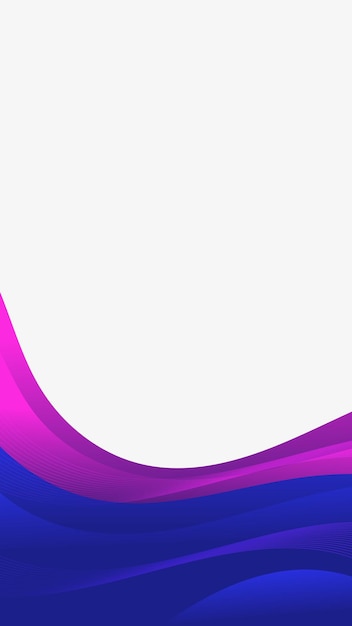 abstract blue and purple wave background design