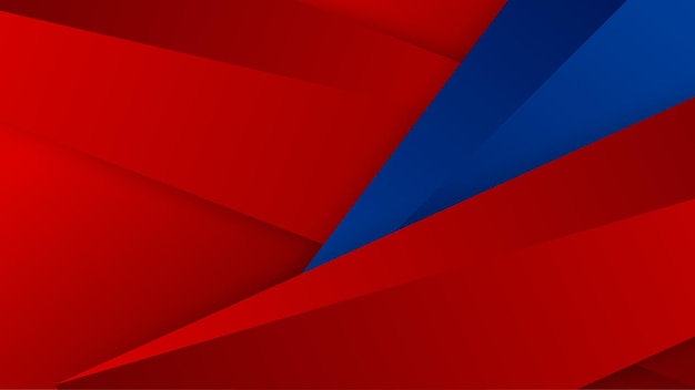 Abstract blue and red background