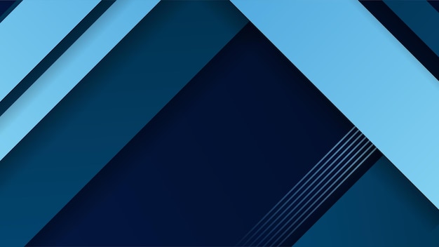 Vettore absolute forme blu sfondo con linea quadrata e tecnologia moderna modello geometrico vettoriale astratto design grafico modello banner presentazione modello web sfondo