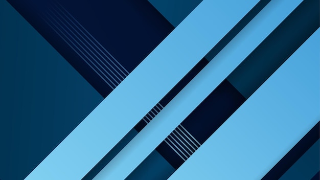 abstract blue shapes background with line square and modern technology geometric pattern vector abstract graphic design banner pattern presentation background web template