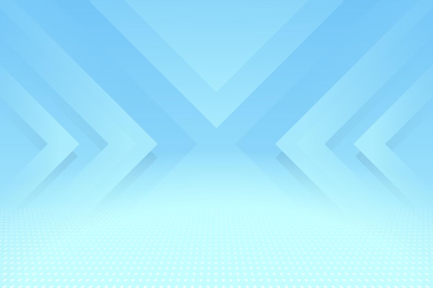 Vector abstract blue sky gradient background