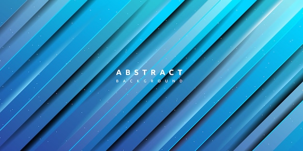 Vector abstract blue stripe background